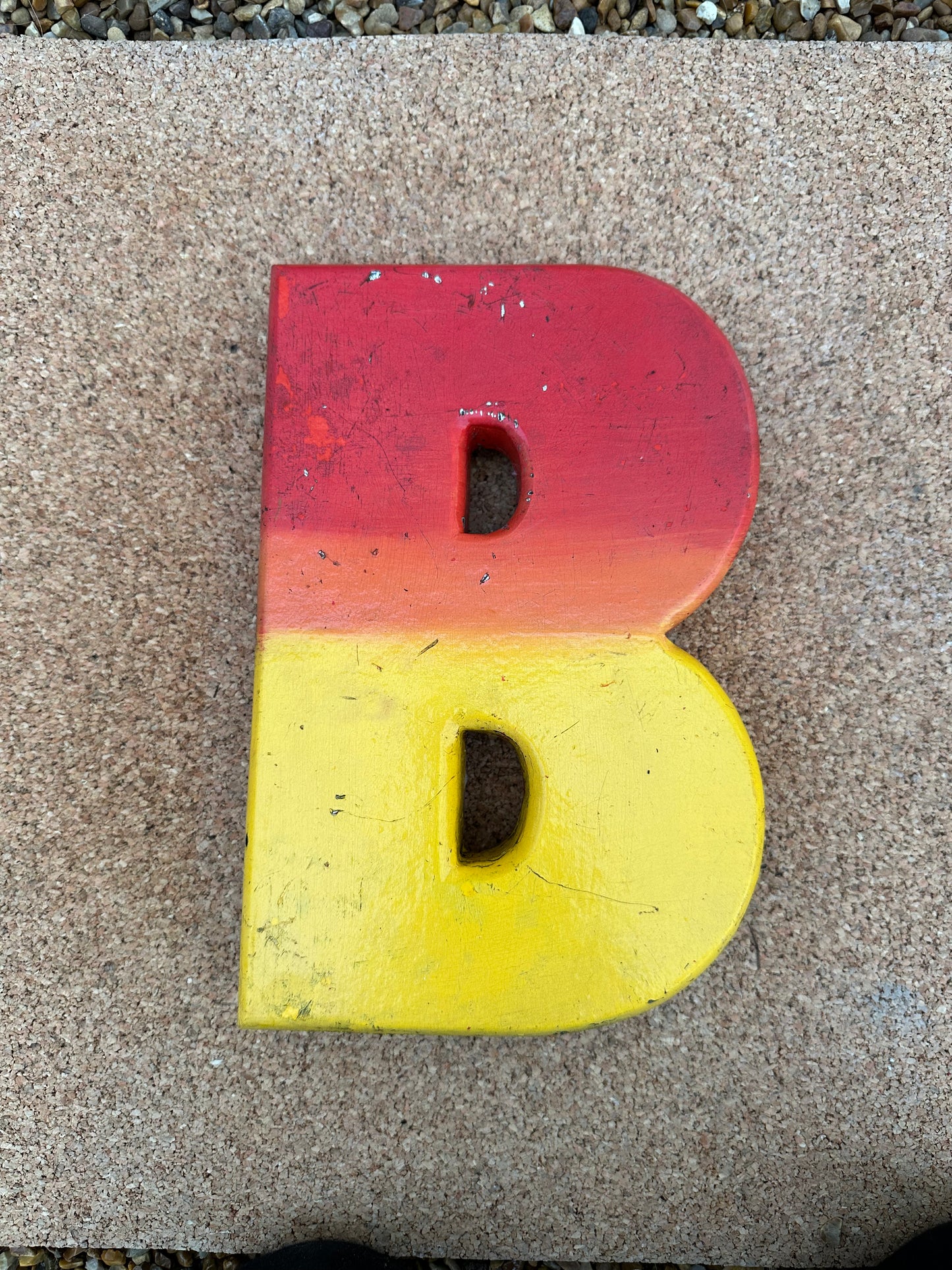 Colourful Wooden Letters