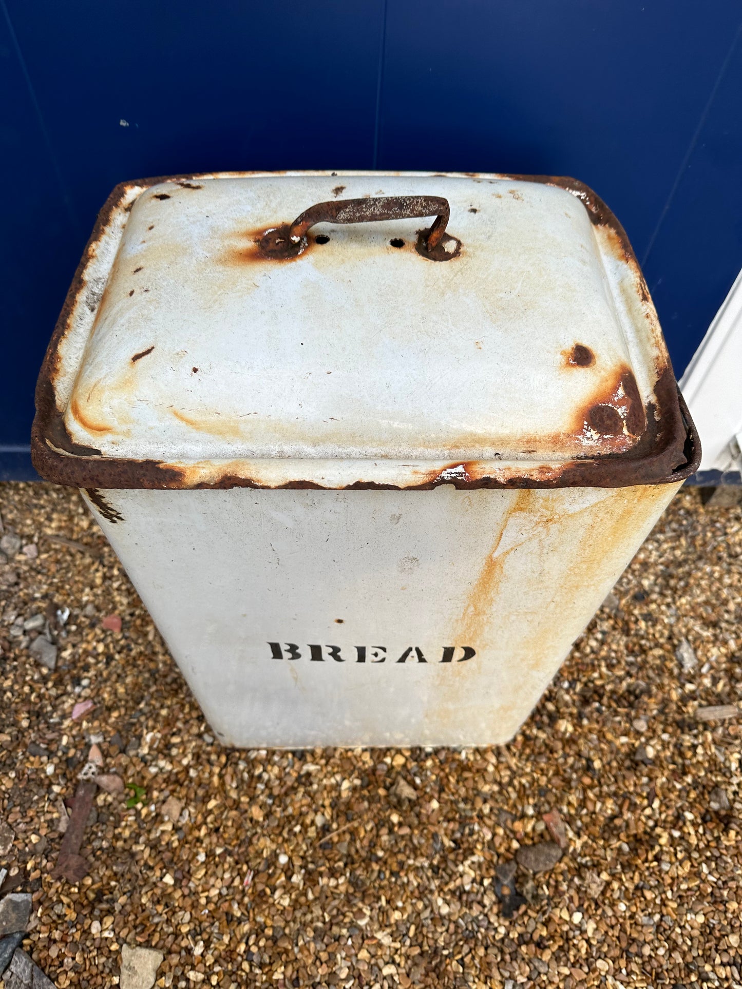 Enamel Bread Bin XL